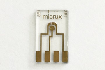 Thin-film Gold 5µm-Microelectrode Array